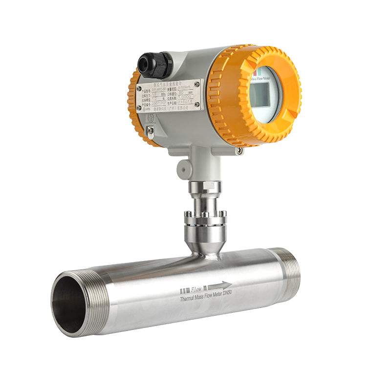 Thermal gas mass flowmeter